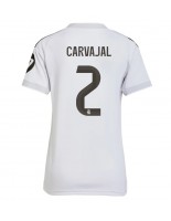Real Madrid Daniel Carvajal #2 Hjemmedrakt Dame 2025-26 Korte ermer